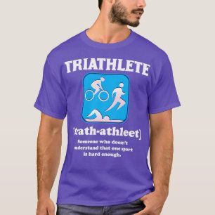Triathlon Sports for a Swimmer Cyclist Runner T-shirt