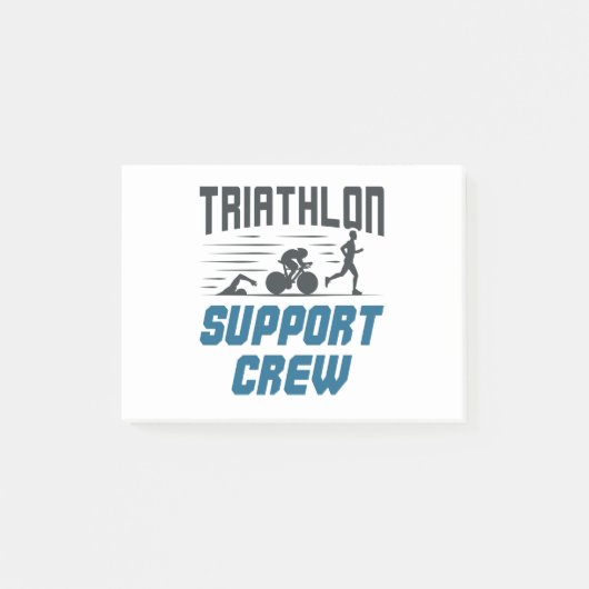 Triathlon-supportpersoneel Post-it® Notes (Voorkant)