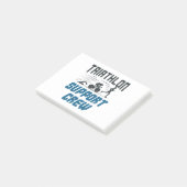 Triathlon-supportpersoneel Post-it® Notes (Schuin)