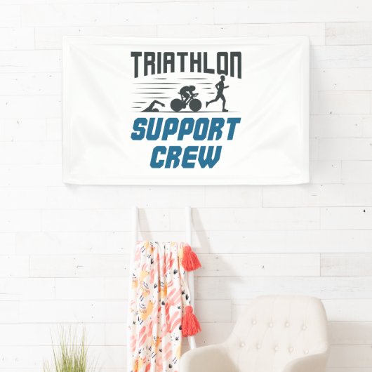 Triathlon-supportpersoneel Spandoek (Insitu)