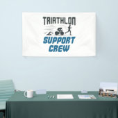 Triathlon-supportpersoneel Spandoek (Beurs)