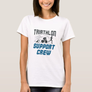 Triathlon-supportpersoneel T-shirt