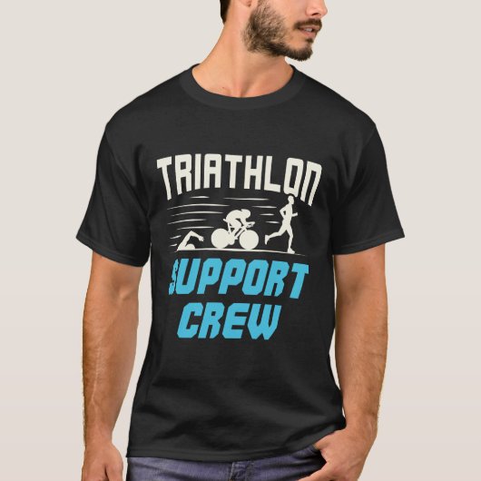 Triathlon-supportpersoneel T-shirt (Voorkant)