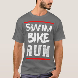 Triathlon Swim Bike run 5 T-shirt