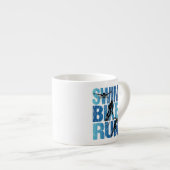 Triathlon - Swim Bike run Espresso Kop (Voorkant rechts)