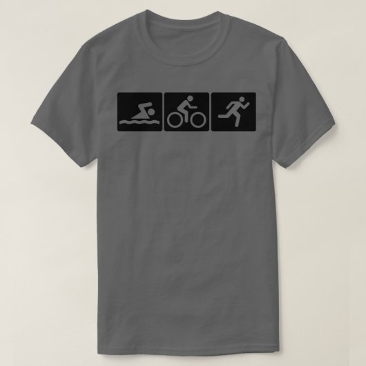 Triathlon Swim Bike Run Essential TShirt Classic T (Design devant)