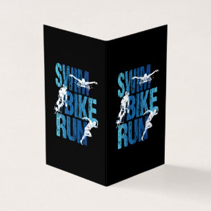 Triathlon - Swim Bike run Kaart