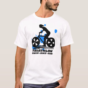 Triathlon SwIm Bike run T-Shirt