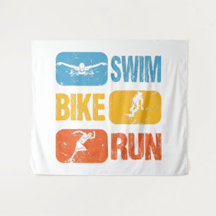 Triathlon - Swim Bike run Wandkleed