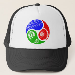 Triathlon TRI Yin Yang Trucker Pet