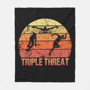 Triathlon Triple Threat Fleece Deken