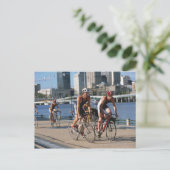 Triathloners Cycling Briefkaart (Staand voorkant)