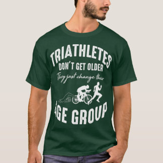 Triatletics Trithlon Swim Bike Run Athletics Mara T-shirt