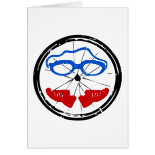 Triatlon coole artistieke logo