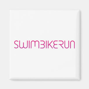 Triatlon coole logo voor alle sportliefhebbers magneet