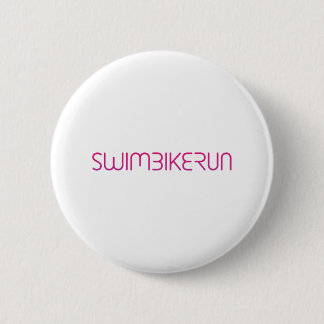 Triatlon coole logo voor alle sportliefhebbers ronde button 5,7 cm