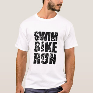 Triatlon coole logo voor alle sportliefhebbers t-shirt