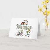Triatlon Kaart (Gele Bloem)