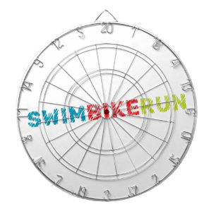 Triatlon-ontwerp Dartbord