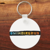 Triatlon-ontwerp Sleutelhanger (Voorkant)