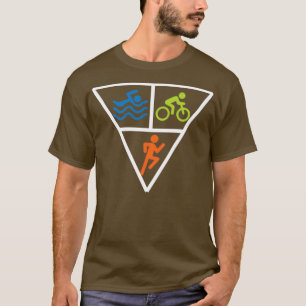 Triatlon Triangle Swim Bike Run Triathlete T-shirt