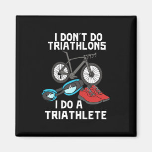 Triatlon Triatlete Magneet
