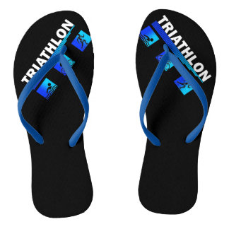 Triatlon Triomf: Navigeren door de Zwemmen, Fietse Teenslippers