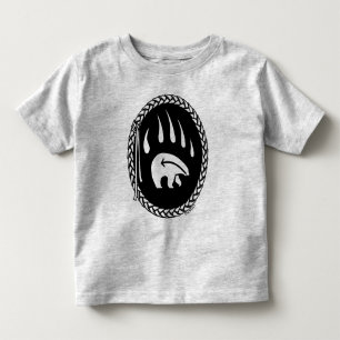 Tribaal Beer Kunst Baby-T-shirt Beer Claw Toddler  Kinder Shirts