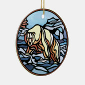 Tribaal Beer Kunst Ornament Beer Keepomwille Beer  (Rechts)