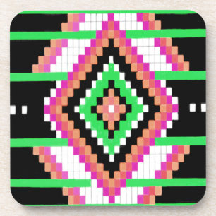 Tribaal Collectie Neon Onderzetters