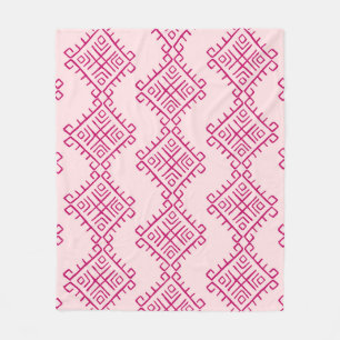Tribaal etnisch: decoratief abstract. fleece deken