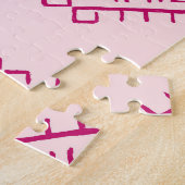 Tribaal etnisch: decoratief  abstract. legpuzzel (Zijkant)