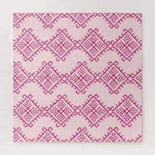 Tribaal etnisch: decoratief abstract. legpuzzel