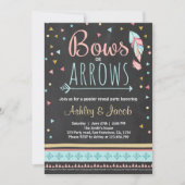 Tribaal Geslacht onthullen uitnodiging Jongen of M (Voorkant)