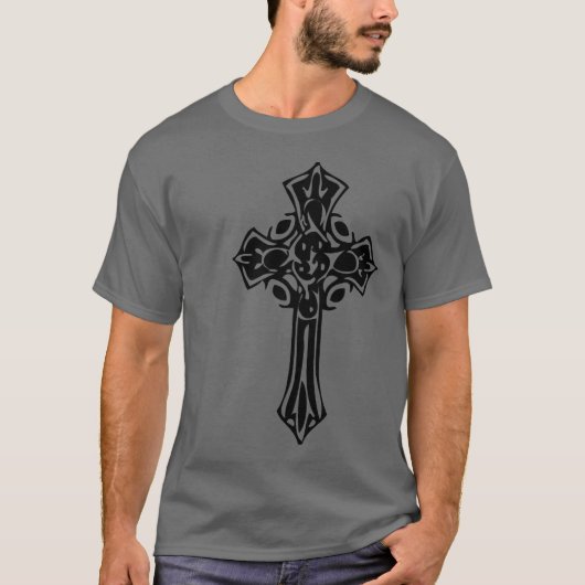 tribaal_kruis t-shirt (Voorkant)