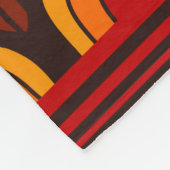 Tribaal naadloos patroon. fleece deken (Hoek)