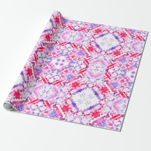 Tribaal naadloos patroon. Met de hand geschilderd Cadeaupapier