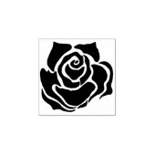 Tribaal Roos Rubberstempel (Afrduk)