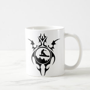 tribaal snowboard koffiemok