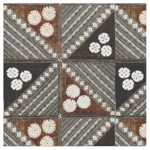 tribaal Tapa Pattern uit Fiji Stof