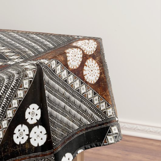 tribaal Tapa Pattern uit Fiji Tafelkleed (Voorbeeld)