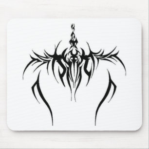 tribaal tattoo, effect muismat