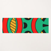 tribaal yogamat (Voorkant (horizontaal))