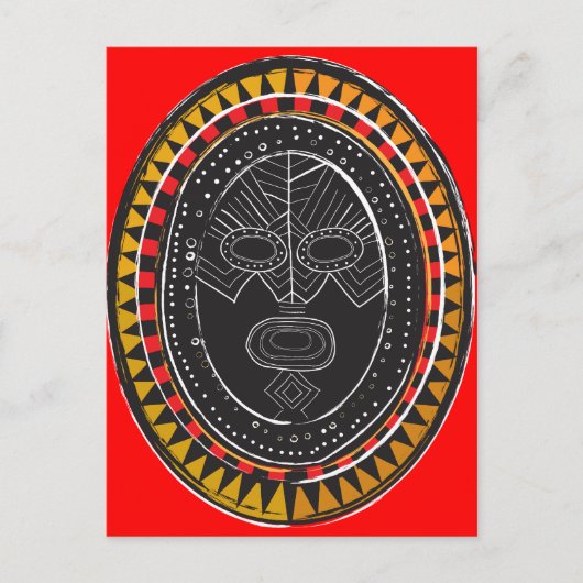 Tribal3 Briefkaart (Voorkant)