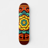 Tribal Abstract Skateboard (Voorkant)