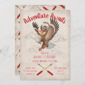 Tribal Adventure Indische Verjaardagsfeest Kaart (Voorkant / Achterkant)