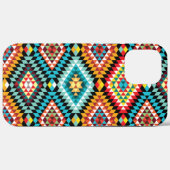 Tribal african tissu motif iPhone 5/5s coque (Verso (horizontal))