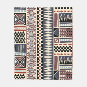 Tribal Afrikaans Chevron Patroon Fleece Deken