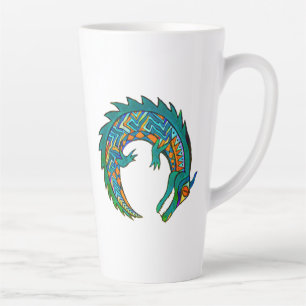 Tribal Alligator Latte Mok