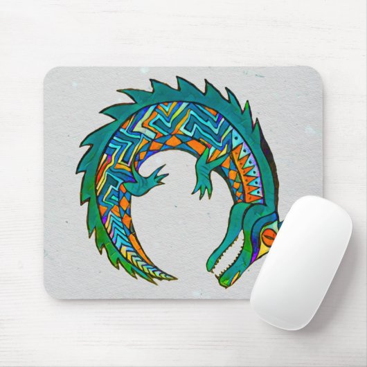 Tribal Alligator Muismat (Met muis)